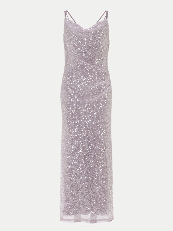 Swing Swing Официална рокля 5AH15800 Виолетов Slim Fit