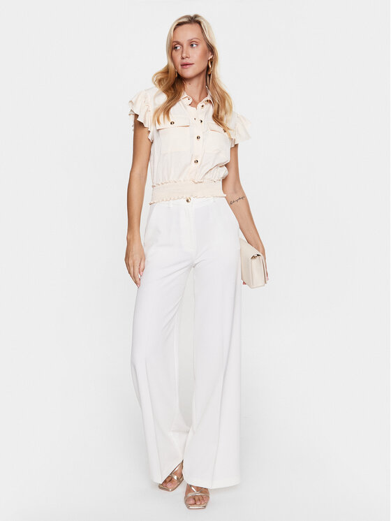 Liu Jo Liu Jo Bluse WA3210 T3407 Beige Regular Fit