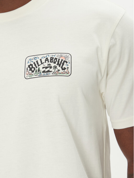 Billabong Billabong T-krekls Scenic Arch Adiv Ss 24A501539 Balts Regular Fit