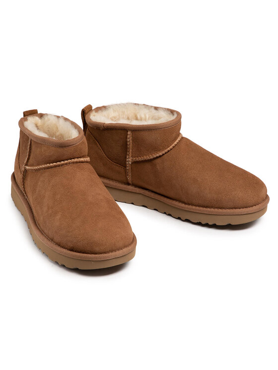 Ugg Ugg Topánky W Classic Ultra Mini 1116109 Hnedá