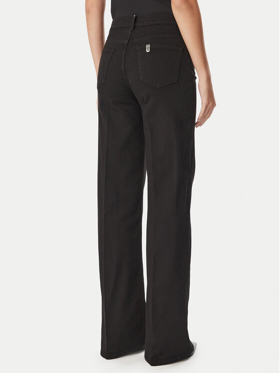 Liu Jo Liu Jo Jeansy UF6096 T690A Czarny Wide Leg