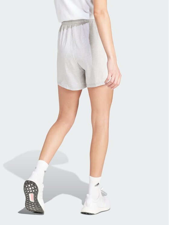 adidas adidas Szorty materiałowe 139483 Szary Regular Fit