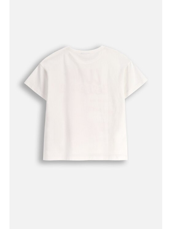 Coccodrillo Coccodrillo T-Shirt ZC5143202LGW-003 Écru Regular Fit