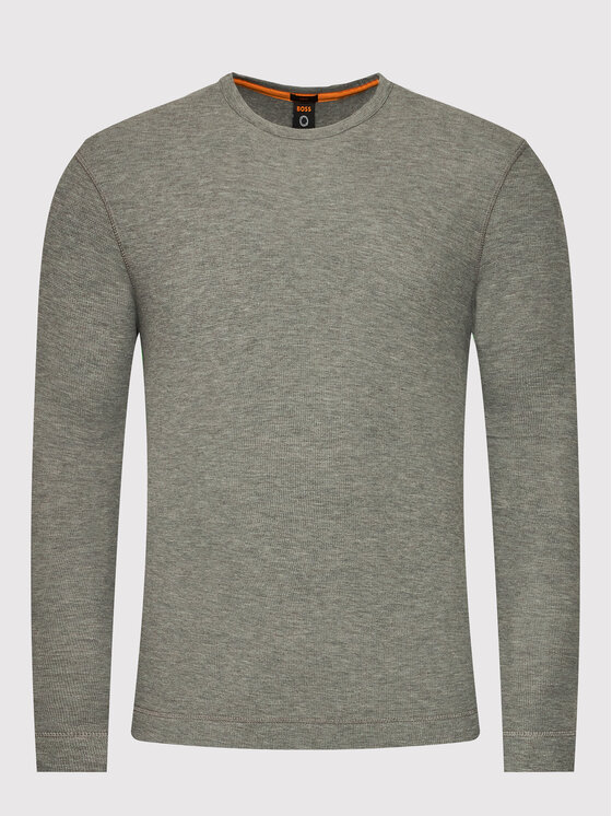 Boss Longsleeve Tempest 50472309 Szary Slim Fit Modivo.pl