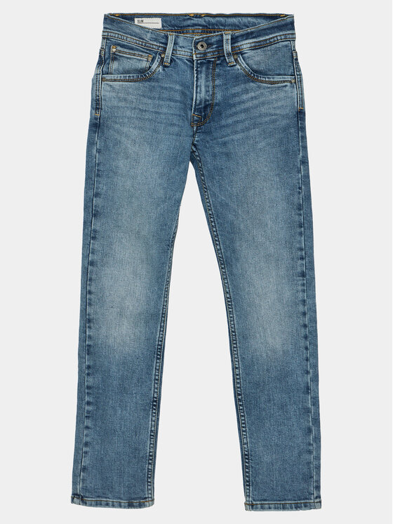 Pepe Jeans Pepe Jeans Traperice Slim Jeans Jr PB202136MN5 Plava Slim Fit