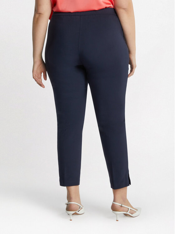 Fiorella Rubino Fiorella Rubino Pantaloni di tessuto P949L102088N034 Blu Slim Fit