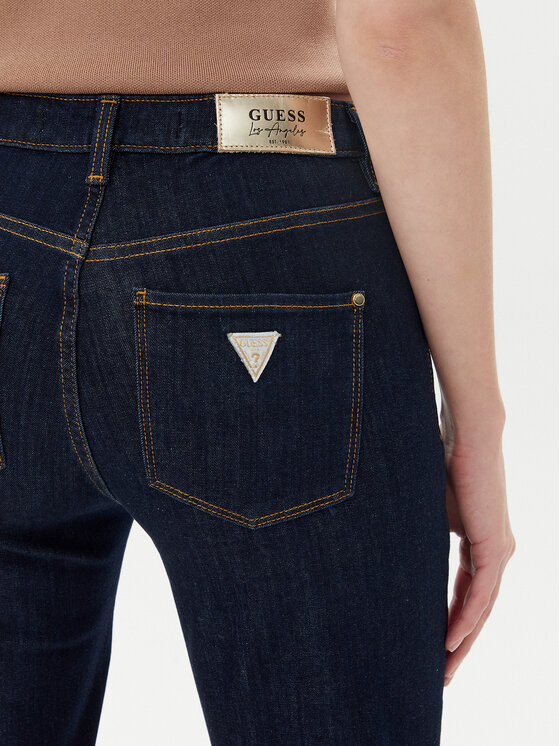Guess Guess Jeansy W5YA15 D5PW1 Granatowy Sexy Straight Fit