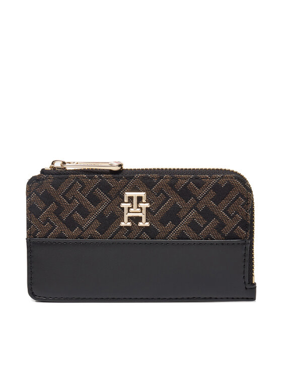 Tommy Hilfiger Tommy Hilfiger Veľká dámska peňaženka AW0AW17152 Čierna