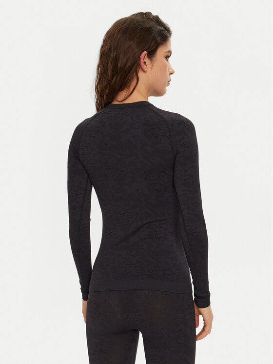 4F 4F Bielizna termoaktywna górna 4FWAW24USEAF176 Czarny Slim Fit