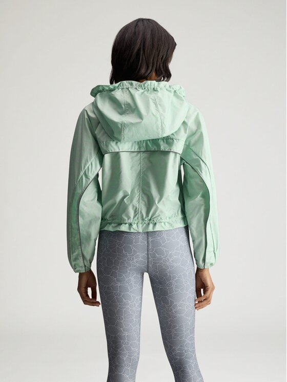 adidas by Stella McCartney adidas by Stella McCartney Kurtka do biegania 162047 Zielony jasny Loose Fit