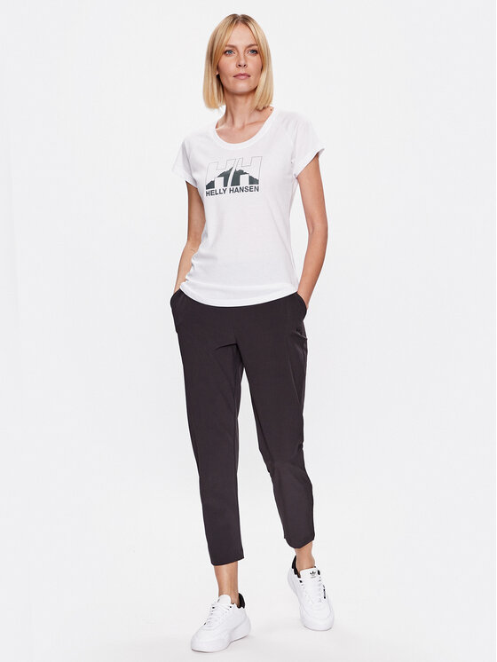 Helly Hansen Helly Hansen Pantaloni din material Thalia 2.0 34325 Negru Regular Fit