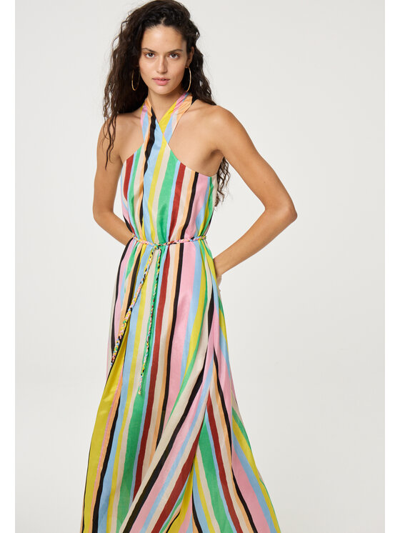 Fabienne Chapot Fabienne Chapot Sukienka codzienna 6372-1796-100 Niebieski Loose Fit