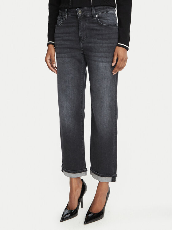 Liu Jo Дънки UF6085 DS057 Черен Loose Fit