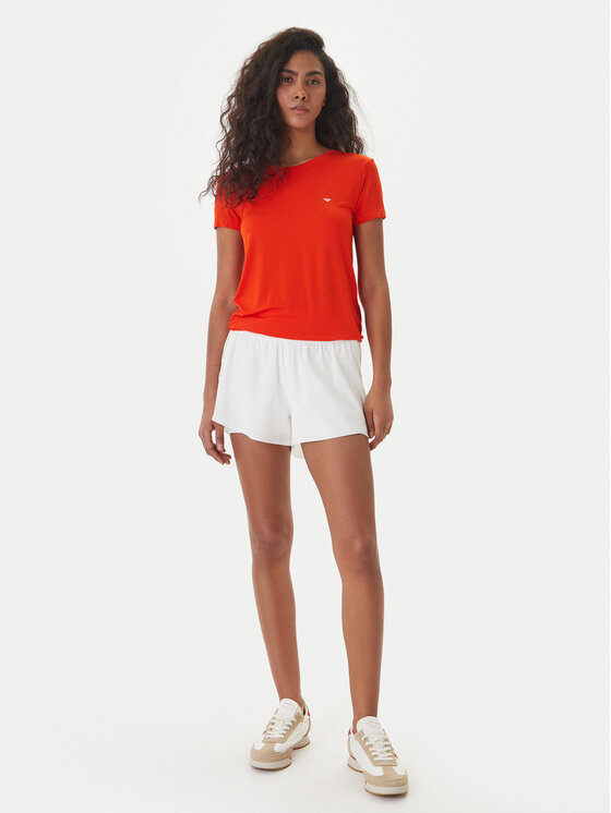 Emporio Armani Emporio Armani T-Shirt EW000408 AF19024 U5029 Korálová Regular Fit