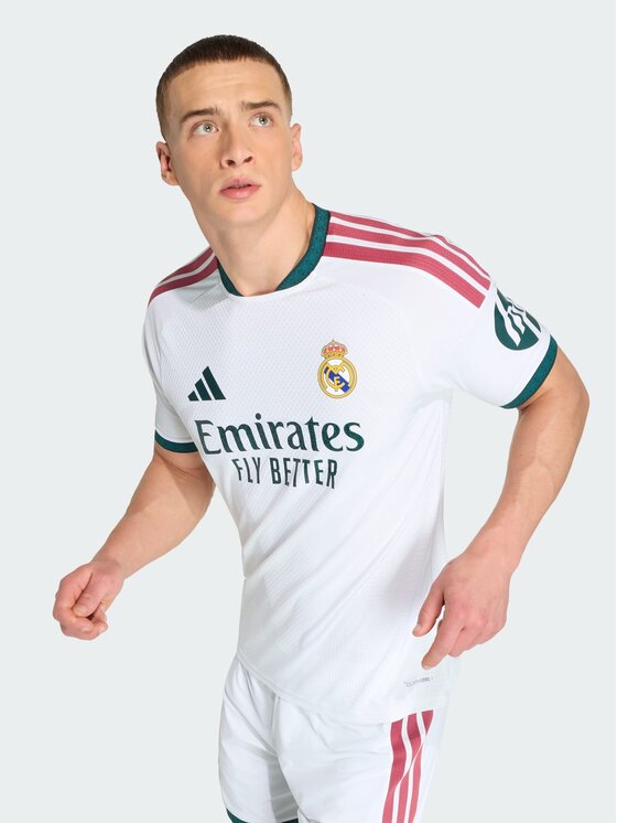 adidas adidas Koszulka techniczna 170015 Biały Slim Fit