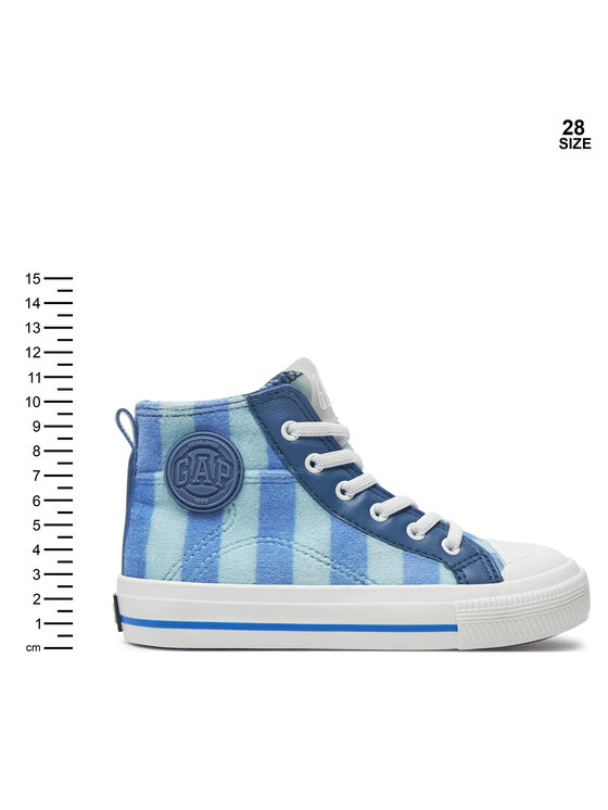 Gap Gap Trampki Houston Mid Str GAL501F6TYCBMBGP Niebieski