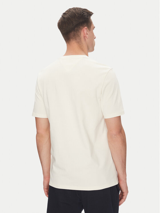Tommy Hilfiger Tommy Hilfiger Tričko American Monotype MW0MW39843 Écru Regular Fit