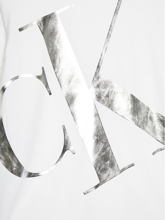 Calvin Klein Jeans Calvin Klein Jeans T-shirt Blown-up IB0IB01976 Bijela Regular Fit
