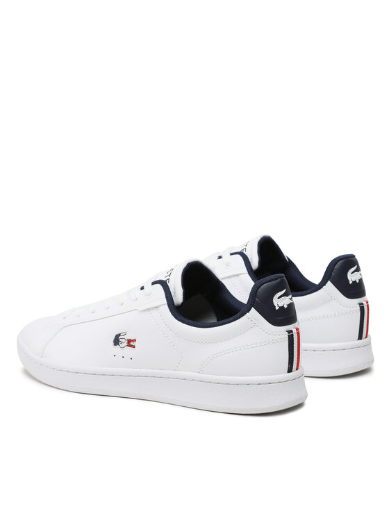 Lacoste Lacoste Laisvalaikio batai Carnaby Pro Tri 123 1 Sma 745SMA0114407 Balta