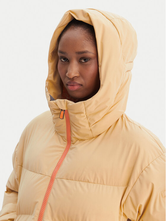 Roxy Roxy Lyžařská bunda Alofted Puffy ERJTJ03470 Béžová Regular Fit