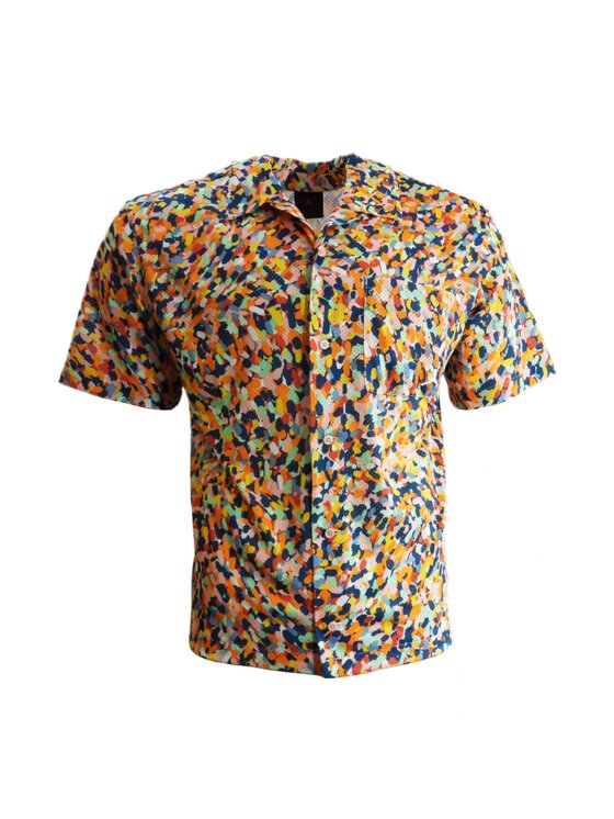 Nike Nike Koszula Essentials Poolside Kolorowy Regular Fit