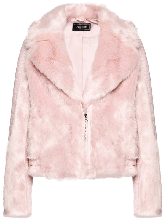 Guess Guess Bunda pro přechodné období W0RL47 WDDX1 Růžová Regular Fit