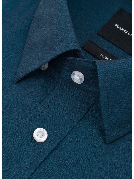 Pako Lorente Pako Lorente Koszula P26WF-1X-013 Granatowy Slim Fit