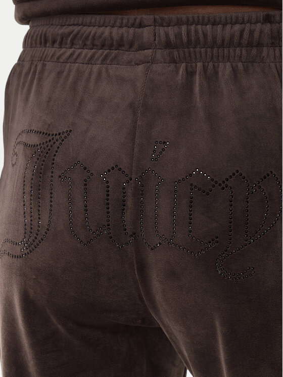 Juicy Couture Juicy Couture Teplákové nohavice Tina JCWBJ225307 Hnedá Regular Fit