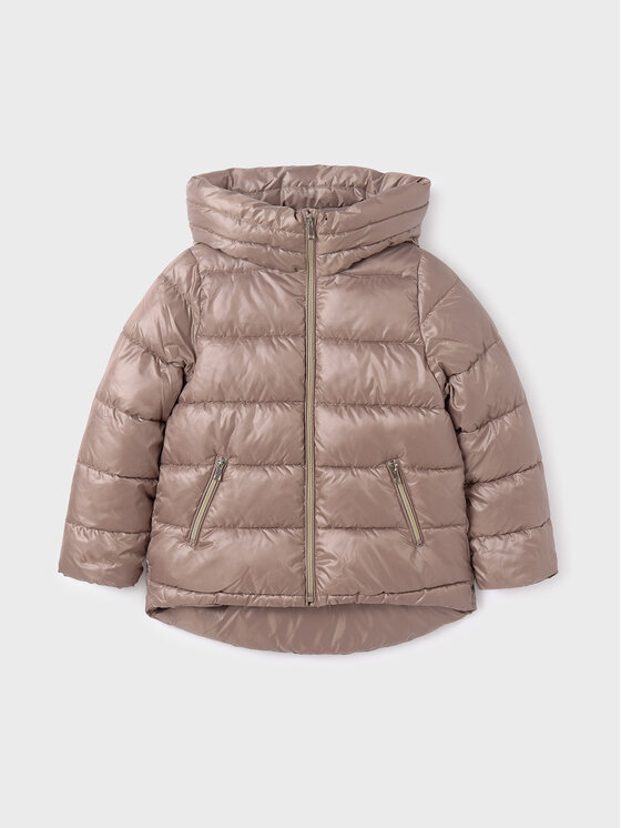 Mayoral Kurtka zimowa 7.412 Brązowy Regular Fit