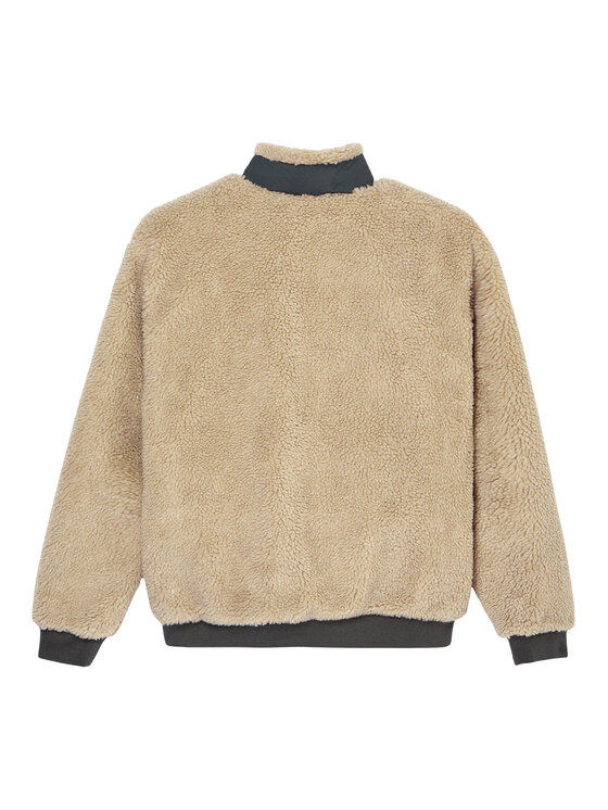 Element Element Fliso džemperis Oak Sherpa ELYJK00224 Smėlio Regular Fit