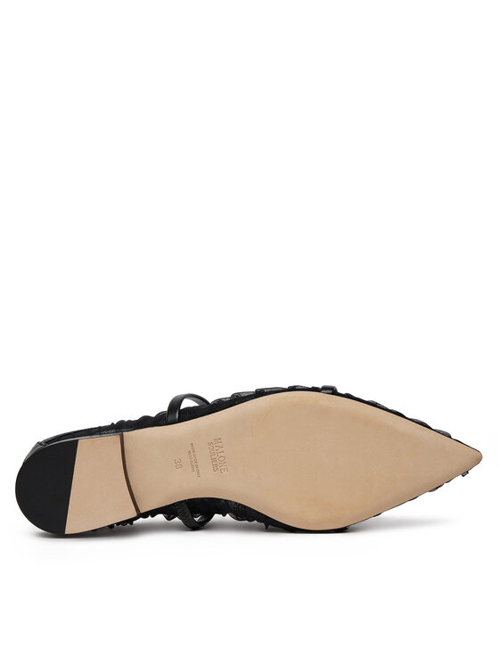 MALONE SOULIERS MALONE SOULIERS Nazouváky Maureen Flat 336 Černá