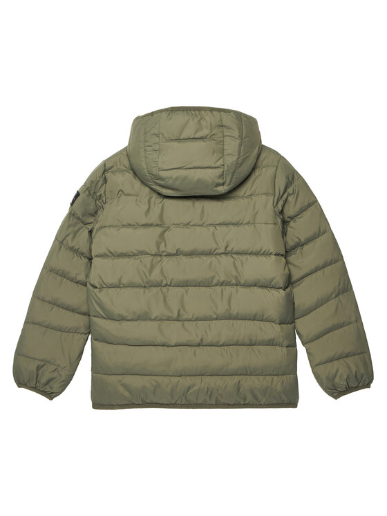 Calvin Klein Jeans Calvin Klein Jeans Зимова куртка Inst Logo IB0IB02174 D Зелений Regular Fit