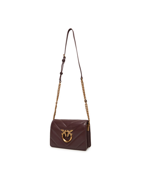 PINKO PINKO Torebka Love Click Mini PE 25 PLTT 100067 A136 Fioletowy