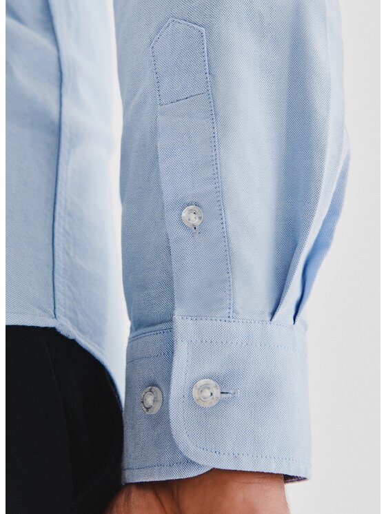 Pako Lorente Pako Lorente Koszula P25WF-1X-003 Niebieski Slim Fit