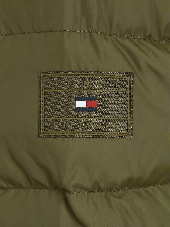 Tommy Hilfiger Tommy Hilfiger Geacă de iarnă Essential KB0KB08341 Verde Regular Fit