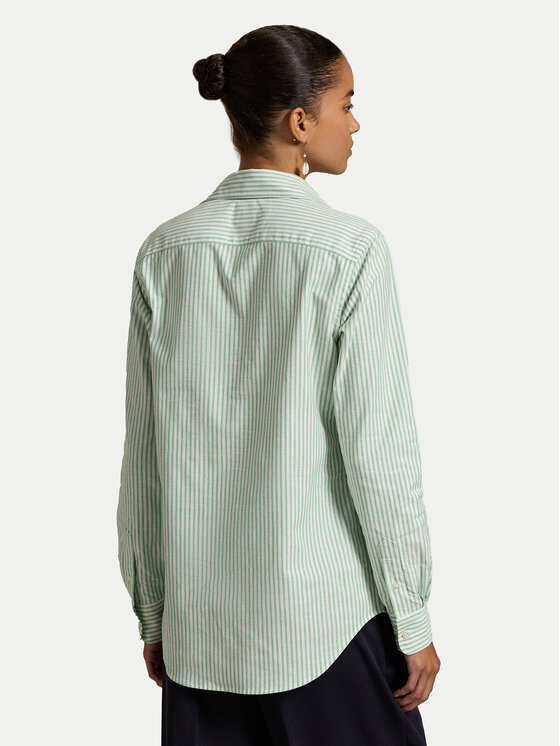 Polo Ralph Lauren Polo Ralph Lauren Košile 211941508007 Zelená Slim Fit