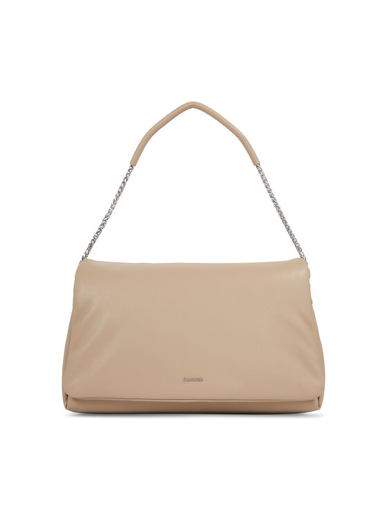 Calvin Klein Torbica Puffed Shoulder Bag K60K611539 Bež