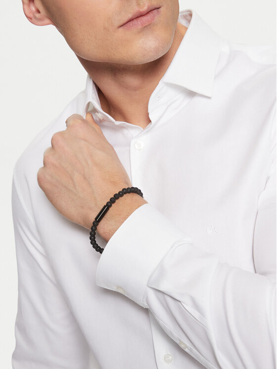 BOSS BOSS Bracciale MIXED BEADS 1580272 Nero