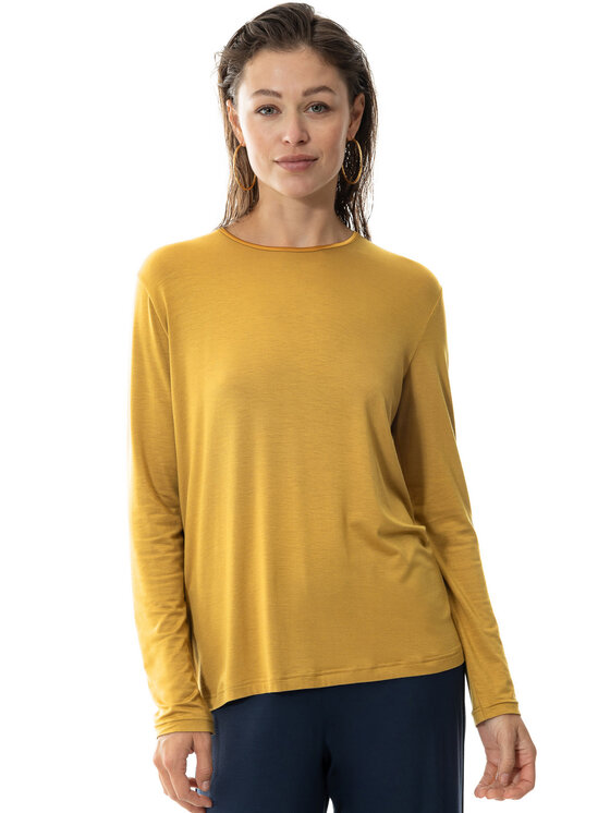 Mey Mey T-Shirt 17558 Żółty Regular Fit