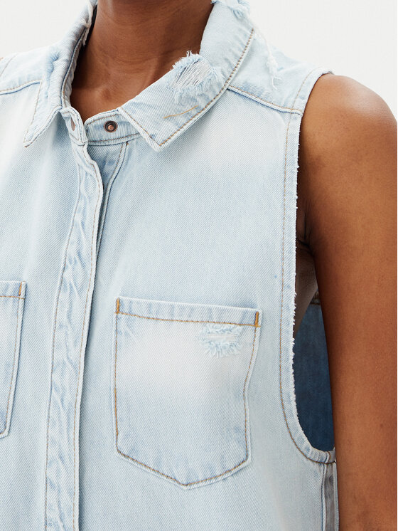 One Teaspoon One Teaspoon Джинсова сукня Braxton 25354 Блакитний Regular Fit