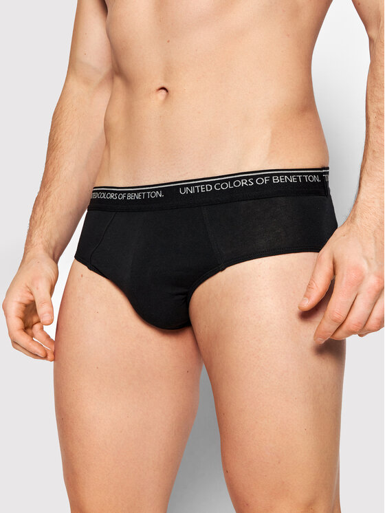 United Colors Of Benetton United Colors Of Benetton Slipuri 3OP82S18N Negru