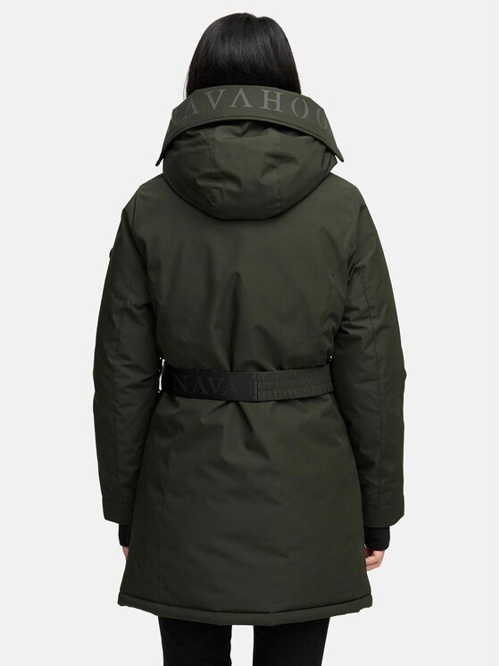 Navahoo Navahoo Kurtka zimowa Frostkuss Zielony Regular Fit