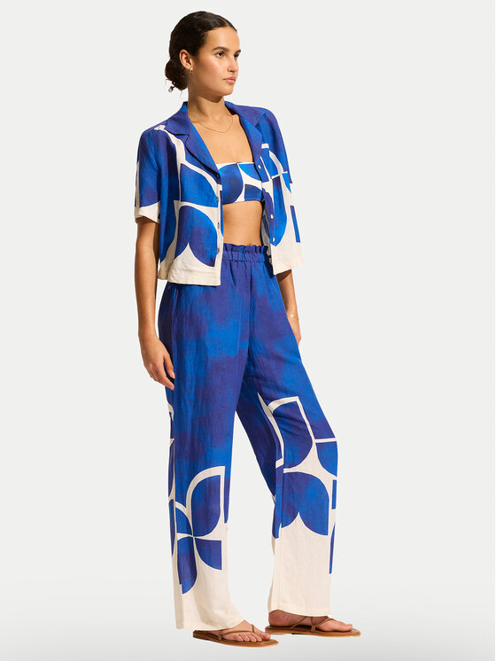 Seafolly Seafolly Majica za plažu 55455-TO Plava