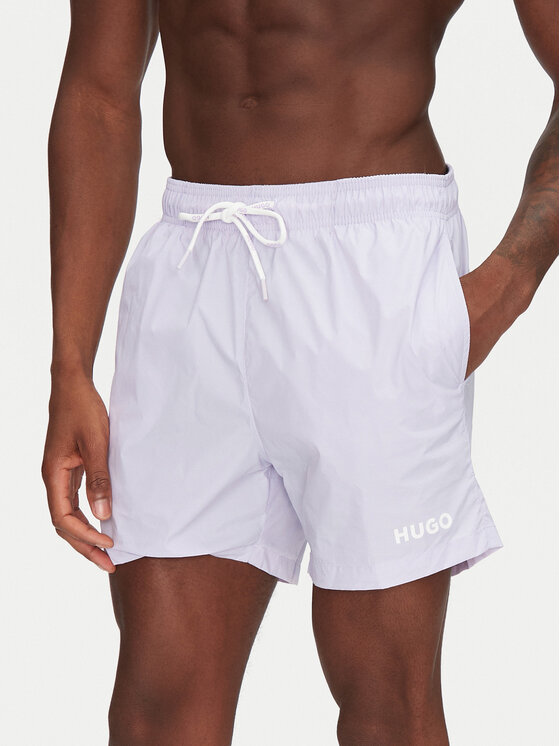 HUGO HUGO Pantaloni scurți pentru înot Haiti 50469312 Violet Regular Fit