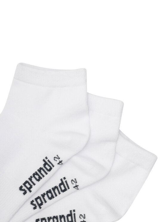 Sprandi Sprandi Zestaw 3 par niskich skarpet unisex 0MB-003-AW23 (3-pack) Biały