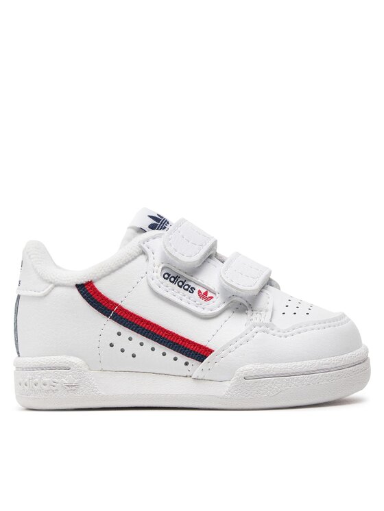 Kinder Sneakers adidas, Schuhgröße 22 Weiß Continental 80 Cf I EH3230