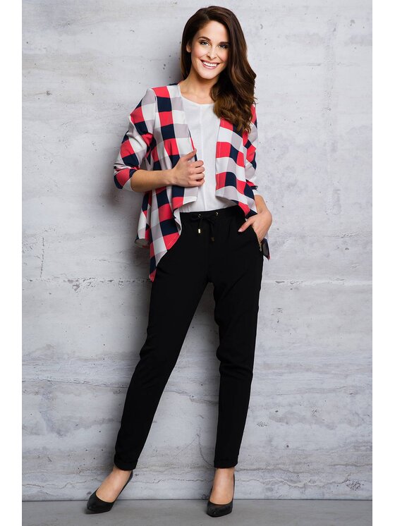 Infinite You Infinite You Płaszcz M067 Różowy Basic Fit