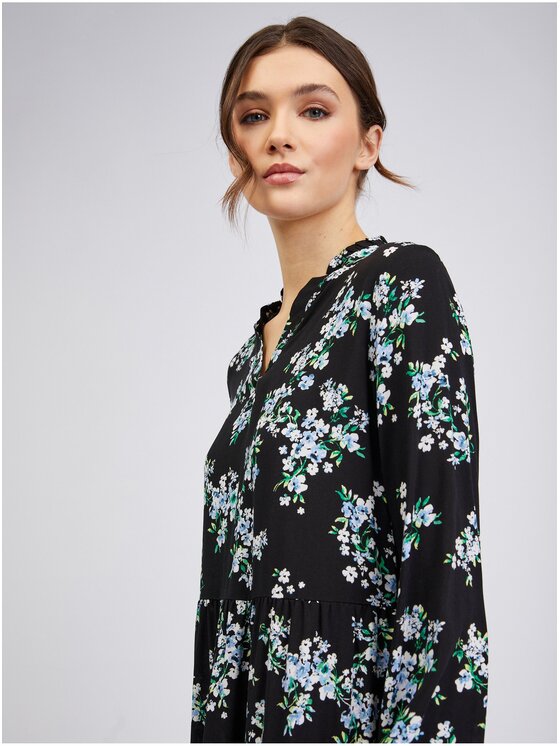 Orsay Orsay Sukienka 422181660000__36 Czarny Regular Fit