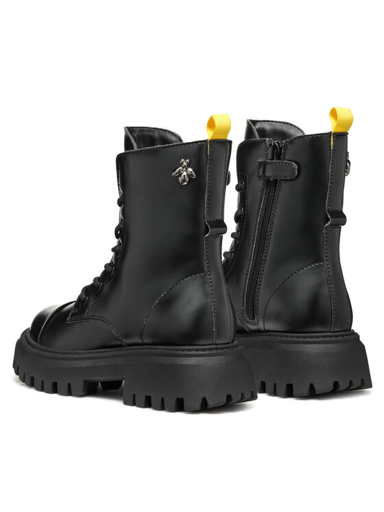 Geox Geox Zimske čizme J Maquinnens Girl J46M6B 000CN C9999 S Crna