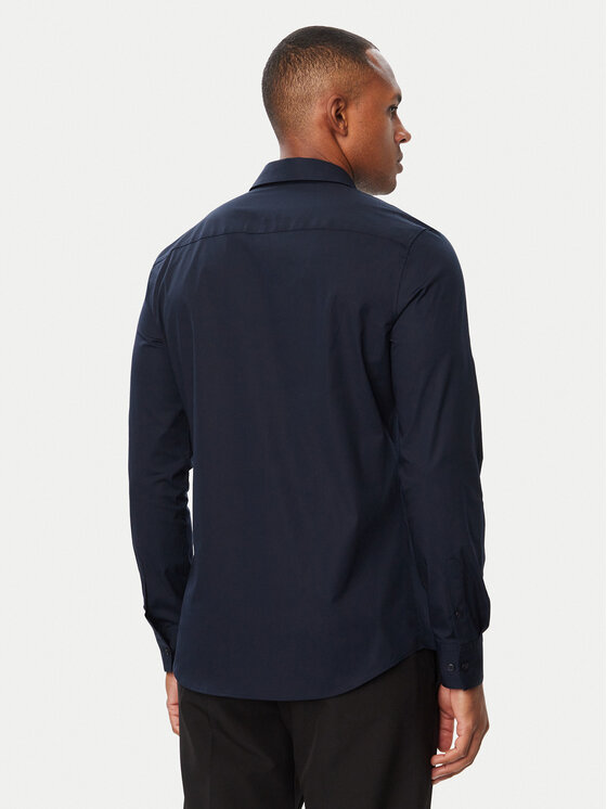 Calvin Klein Calvin Klein Hemd LV04LB145G Dunkelblau Slim Fit